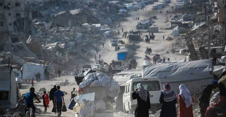 ইসরায়েলি হামলায় গাজায় নিহত আরও ৭২